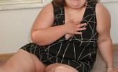 BBW Sex Videos 119131 Big BBW Babe Undressing Showing Big Belly and Fat Butt
