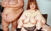 BBW Sex Videos Big Beautiful Fat Bitch Posing in Black Panty
