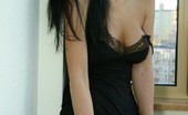 Katie Fey noirfey 119700 Teen In Sexy Black Dress
