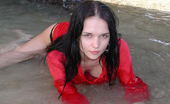 Katie Fey redblouse 119767 Busty Teen In Red Blouse
