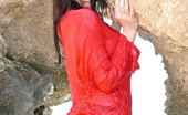 Katie Fey redblouse 119767 Busty Teen In Red Blouse
