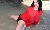 Katie Fey redblouse 119767 Busty Teen In Red Blouse
