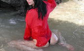 Katie Fey redblouse 119767 Busty Teen In Red Blouse

