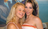 Christine Young And Dakota 121790 Two sexy teens Christine Young and a friend posing for you
