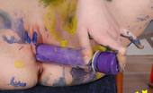 Christine Young 121806 Naked house-painting blonde teen Christine Young gets filthy
