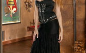 Super Hot Super Boobies Foxes.com Ami Starr 122020 Long Black Dress and Super Huge Tits

