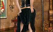 Super Hot Super Boobies Foxes.com Ami Starr 122020 Long Black Dress and Super Huge Tits
