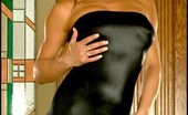 In Tight Jeans Foxes.com Cori Nadine 122494 Skin Tight Black Tube Dress
