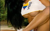 Too Hot Latina Foxes.com Lucia Tovar 122554 Top 10 Reasons for Latina Cheerleaders
