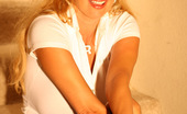 Rachel Aziani Cowgirl 123076 I Found This Sexy Little Hat On Venice Beach In California And Thought It Would Be Perfect For Some Sexy Photos! I Had On My Tight T-Shirt (No Bra) And My Favorite Ripped Up Jeans. This Photo Shoot Got So Intense, So Hot That I Blew A Fuse!

