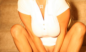 Rachel Aziani Cowgirl 123076 I Found This Sexy Little Hat On Venice Beach In California And Thought It Would Be Perfect For Some Sexy Photos! I Had On My Tight T-Shirt (No Bra) And My Favorite Ripped Up Jeans. This Photo Shoot Got So Intense, So Hot That I Blew A Fuse!
