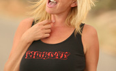 Rachel Aziani Naughty In Nature 123111 I Was Driving On This Lonely AZ Highway And Found The Perfect Opportunity To Strip Out Of My Short Shorts And Tank Top. I Was Super Careful To Watch For Cars, However I Did Get Caught Up 