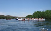 Rachel Aziani  Busty Blonde, , Has A Day Of Fun And Sun With Priya Anjali Rai And Chica Rafting Down The River!

