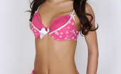 Alluring Vixens Chelsea 123800 Cute Teen Chelsea Teases In Matching Lingerie Covered With Hearts
