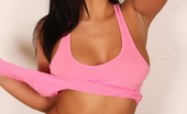 Alluring Vixens Maria 123910 Sexy Vixen Maria Teases In A Bright Pink Tanktop And Cute Little Panties
