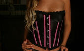 Alluring Vixens Nikki 123949 Sexy Vixen Nikki Loves To Tease In Her Lace Corset With Matching Panties And Stockings
