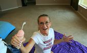 Cum Blast City CBC Pics 2 125446 Milf Sara James Comes Over To Clean Jimmys Rooms Once A Week. She Noticed Large Stains On His Bed Sheet. He Says It His Cum, But Mrs. James Does Not Believe Him So Forces Him To Cum All Over With A Massive Amateur Facial