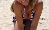 Karen Dreams 126803 Beach Teen Squeezes Her Big Boobies
