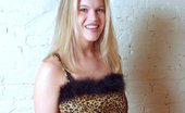 Cosmid.net Taryn 127675 Leopard Dress & Tits
