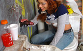 Gloryhole.com Frankie 130879 Punk Teen Interracial Gloryhole Blowjob Eats Cum
