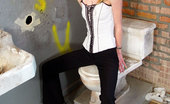 Gloryhole.com Heather 130934 Blond Teen Sucks Off Black In Bathroom Gloryhole
