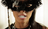 Private.com Lucky Lucky 5 Private Smoking Slut With A Mask Shows Her Big Boobs

