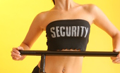 Private.com Nella 138022 Nella Tough Security Girl Puts Stick In Her Butt
