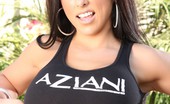 Aziani 139926 Brianna Jordan Looks So Adorable In Her Aziani Gear Showing Off Her Awesome Boobs And Curves, And Looks Even Better Taking It Off!
