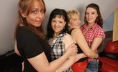 Mature.nl 141036 Four Naughty Old And Young Lesbians Having A Party
