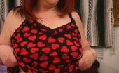 BBW Hunter 144528 Brunette BBW Nina Showing Off Her Plump Ass And Takes Thick Cock Shoving In Her Wet Snatch
