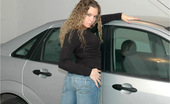 Megan QT 151965 Teen Girl Breaks In New Car
