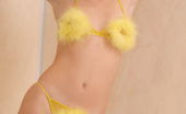 Kristina Fey Yellowswimsuit

