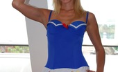 Jim Slip Candy 153110 Blonde Teenage Hottie In Stockings Showing Her Fine Body

