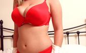 Young Busty Charley 155037 Hot Teenage Blonde Sweetheart Abusing Her Giant Boobies
