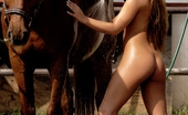 MC Nudes Dora Shower 155247 While She Washes A Horse Being Completely Naked, The Naughty Dora Feels The Need Of Wetting Her Body Also! And She Gets So Wet!
