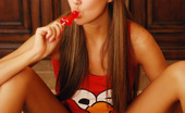 Craving Carmen 158725 Carmen Shows Off Her Oral Skills With A Penis Lollipop
