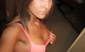 Craving Carmen 158746 Tanned Craving Carmen Takes Self Shot Candid Pictures Of Her Perky Tits And Perfect Pussy
