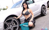Busty Ellen 158819 Ellen Has Some Fun With A Soapy Sponge

