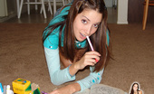 Chloe 18 158991 Chloe showing her cute little ass on the camera