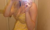 Fubilov 161601 Blonde Teen Cutie Modeling Her Summer Dress
