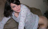True Amateur Models Chloe S. 161907 Hot Emo Teen Modeling And Stripping Off Pajamas
