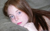True Amateur Models Amelia 161963 Amateur Redhead Teen With Freckles & Hairy Pussy
