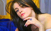Webcams.com 165194 Raven Haired Webcam Girl Posing
