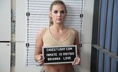 Caged Tushy 166757 Busty Brunette Booked And Strip Searched
