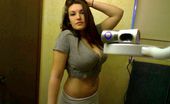 GND Kayla 168051 Kaylas Hgue Tits Are Popping Out Of Her Tight Bra
