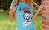 Tania Spice 168808 Has A Fun Rainbow Dildo That She Sticks In Her Tight Pussy
