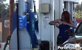 Public Violations
 Stupid Girl Gets Sharked On The Gas Station