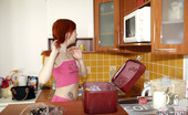 Old Farts Young Tarts Angelina & Tim 175122 Senior Banging A Naughty Teenage Redhead In The Kitchen
