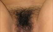 Hairy Babes 176182 Asian Teen'S Black Curly Bush Spreads
