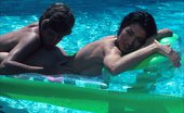 Hairy Babes 176305 Hairy Asian Teen White Guy Pool Sex
